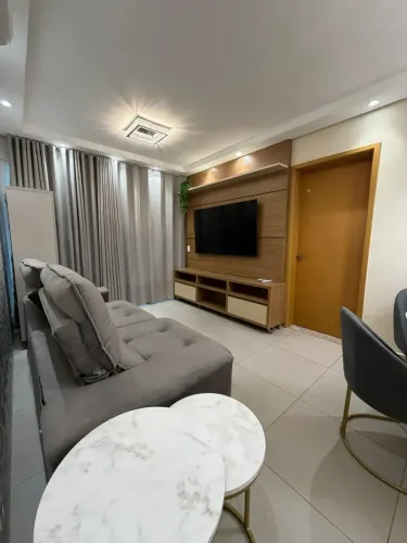 Apartamento mobiliado para locação no Brasil Beach