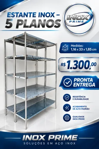 Estante a pronta entrega 