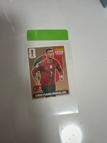 Figurinha da copa legend Cristiano Ronaldo bronze