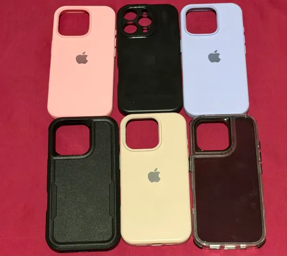 Kit de 6 Capas iPhone 16 pro 