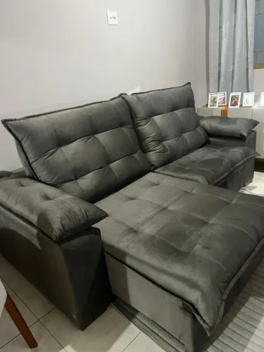Sofá Novo Promoção Mola Ensacada 