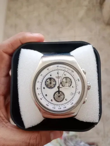 Swatch série prata
