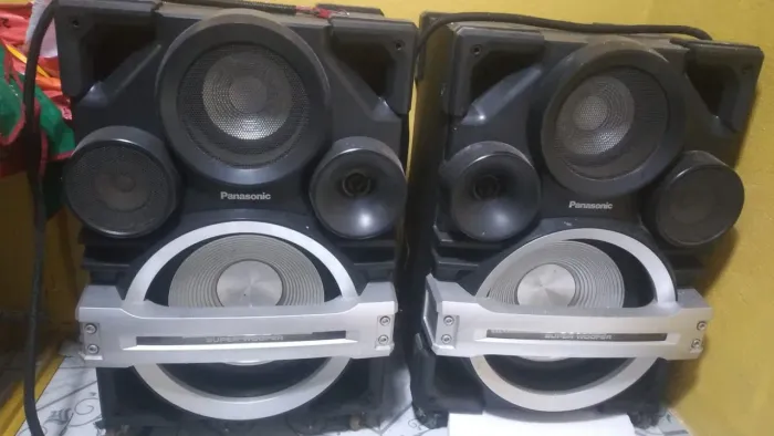 Caixas de som Panasonic 