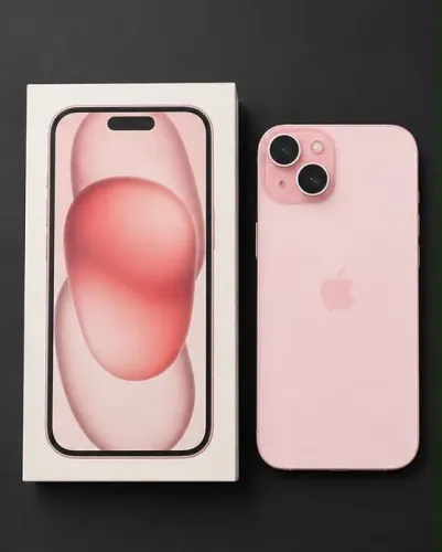 iPhone 15 rosa novo!