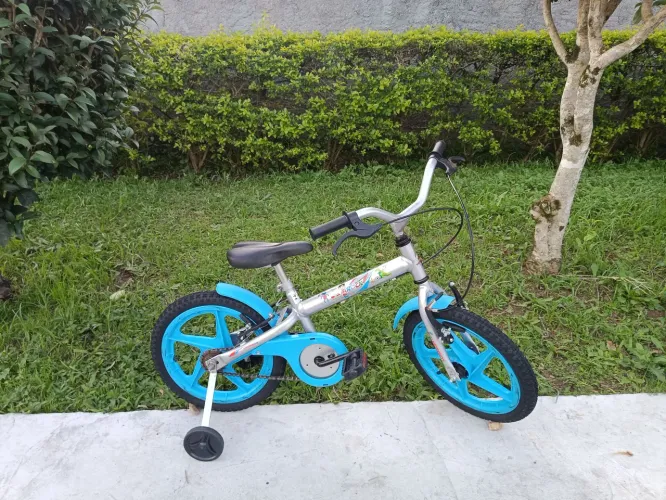 Bicicleta infantil aro 16 rodinhas revisada