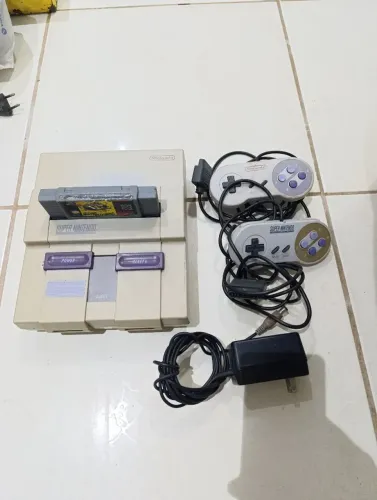 Super Nintendo funcionando 100%
