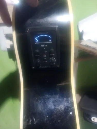 Vendo violão geanini eletronico cordas de aço 350