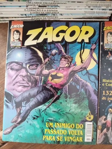 Coleçao de 102 gibis Zagora Mythos Editora