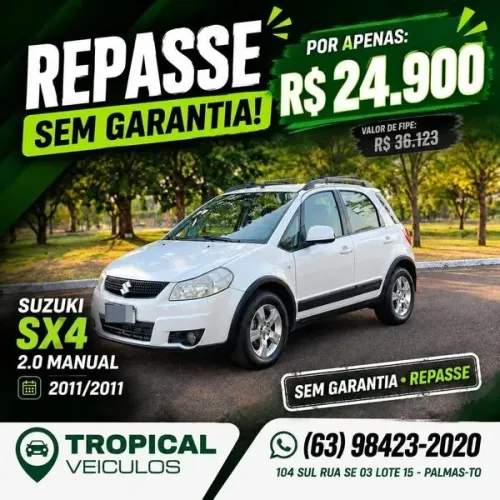 Suzuki SX4 2.0 16V 145cv 4WD 5P Mec. 2011