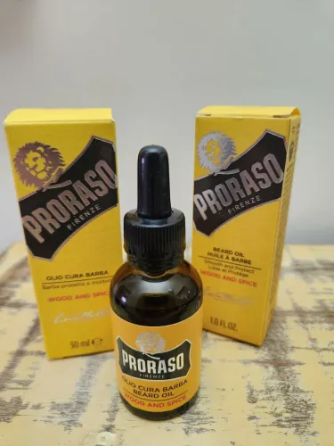 Óleo para barba Proraso - desconto de 15% à vista