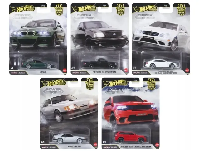 Hot wheels premium set power trip f150, Mercedes, bmw?