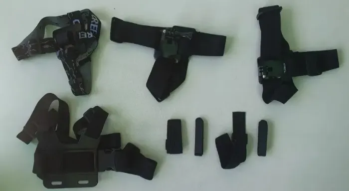 *VENDO - Kit de Acessórios para GoPro ESTA NOVO OS ACESSÓRIOS 