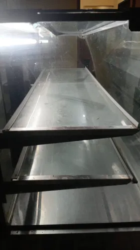 Vitrine natural lanchonete