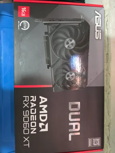 RX 9060 XT 16GB ASUS - GARANTIA NOVA