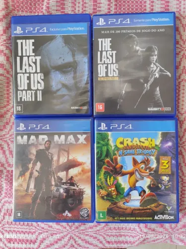 Jogos de PS4 à venda - mídia física original