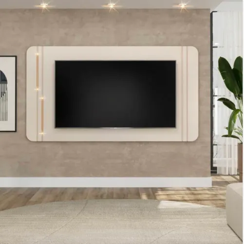 Painel Imperial 240 com LED e Detalhes Dourados
