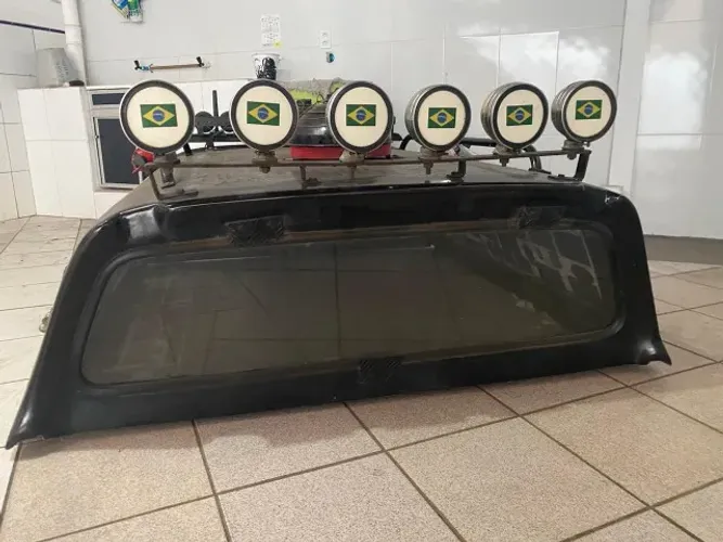 Capota de fibra reforçada para L200 Triton GLS