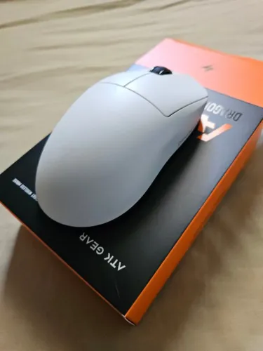 MOUSE ATK A9 WHITE / BRANCO DRAGONFLY (FAÇO ENVIO)
