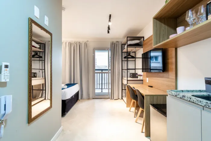 Flat para venda em Bela Vista com 1 quarto, sendo 1 suíte, 25m²