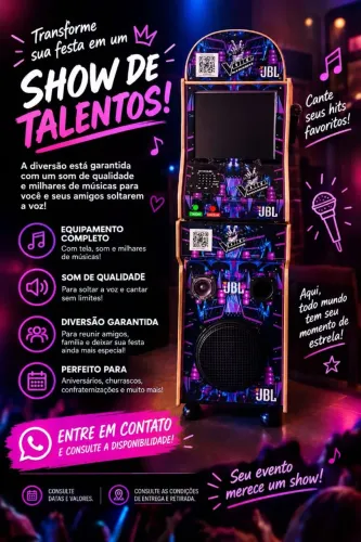 ALUGO KARAOKE +JUQUEBOX+BLUETOOTH super atualizado e completas.F 3x1 (