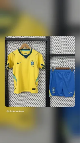 Camisa infantil Brasil 