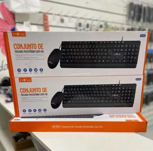 Teclado e mouse (fazemos entregas)