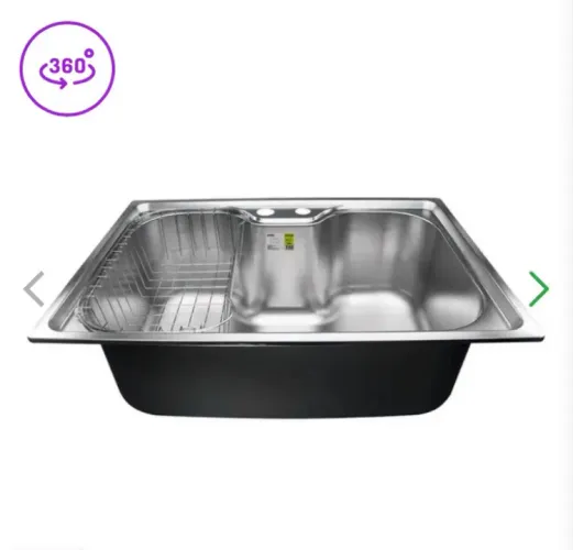 Cuba Pia Gourmet Cozinha em Aço Inox c/Acessórios 60x42cm
