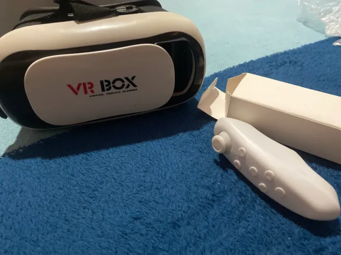 Óculos VR mais mini drone 