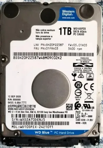 HD 1T Notebook