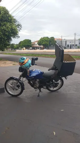 Vendo motorzao top para trabalhar chama