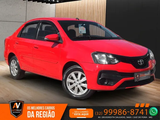 Toyota Etios X Plus Sedan 1.5 Flex 16V 4P Aut. 2019