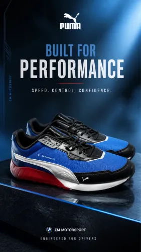 Tênis da BMW vs PUMA