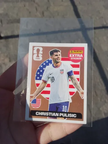 Figurinha extra sticker legend do Christian Pulisic bronze