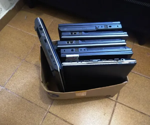 Lote 6 Notebook aceito trocas