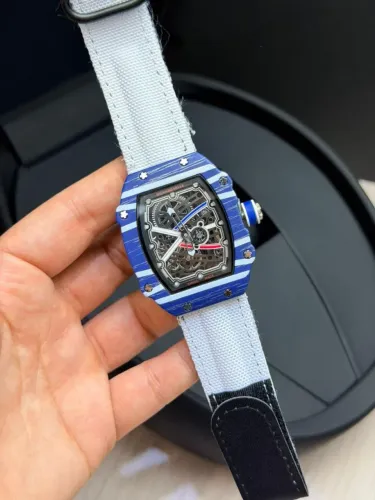 Relógio Estilo RM 67-02 Esportivo com Pulseira em Tecido - Design Moderno e Diferenciado