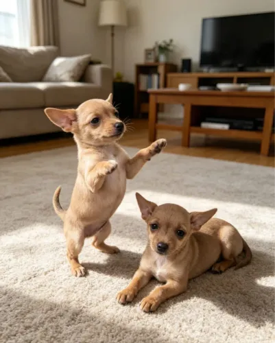 Pinscher fofo