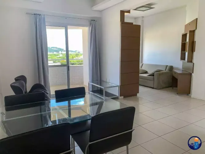 Aluguel amplo apartamento mobiliado no Itacorubi 1 suíte + home office no Itacorubi, Flori