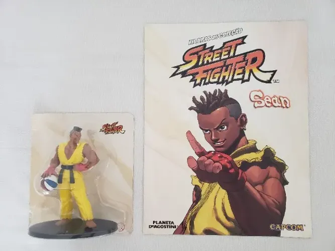 SEAN coleção Street Fighter Deagostini - Lacrado + Fascículo