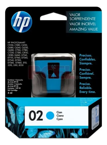 CARTUCHO HP 02 