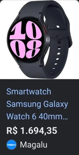Galaxy Wacth 6 40mm