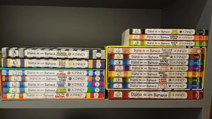 Coleção completa Diário de um Banana 1 ao 17 + livro bônus 