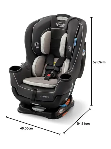 Graco Cadeira Infantil para Carro Extend2Fit ? 2 em 1