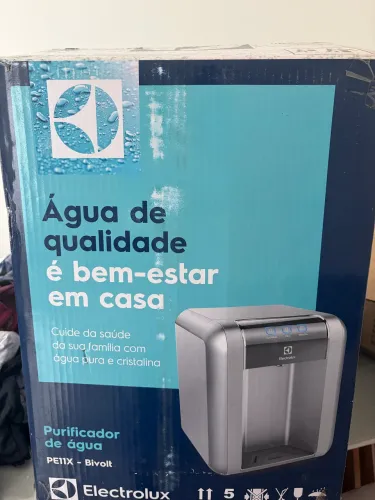 Purificador De Água Electrolux Prata Pe11x Bivolt | 