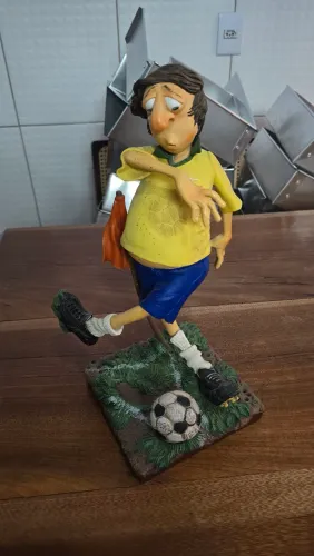 Estátua de futebol 
