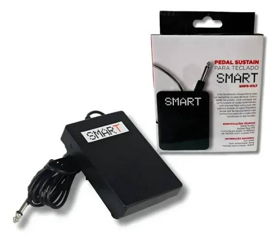 Pedal Sustain Smps01 Lt Para Teclado Smart