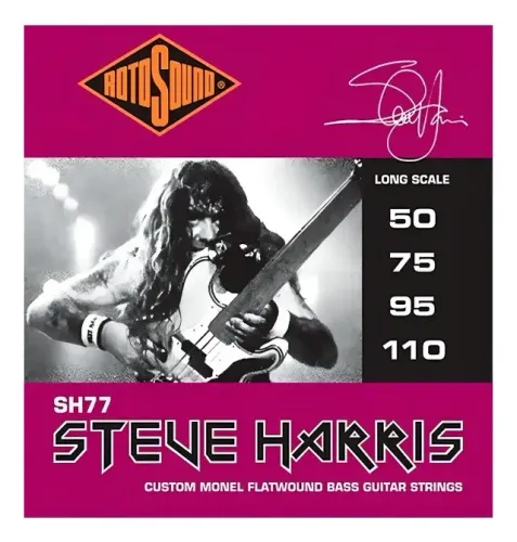 Encordoamento Baixo Rotosound SH77 4 Cordas 50-110 Steve Harris