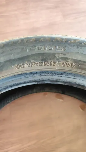 Pneu BRIDGESTON 205/55 R17 Turanza T005 (preço unitário, comprando o combo)