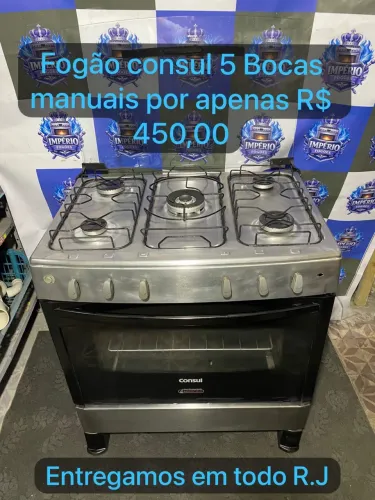 Fogão 5 bocas