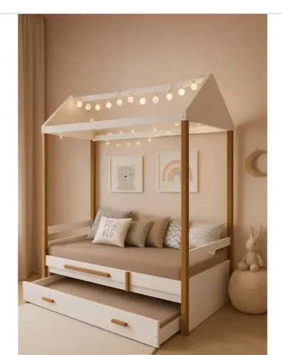 Bicama Montessoriana com LED ( branca/mel)