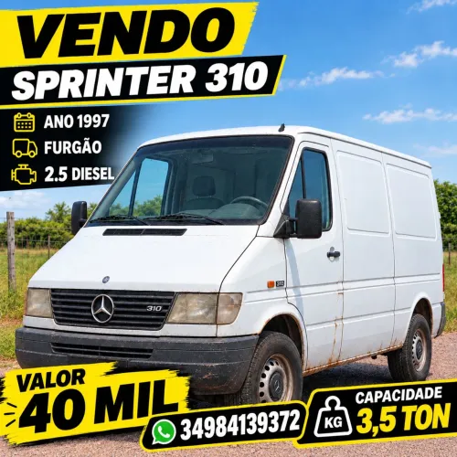 Mercedes-Benz Sprinter 310 Furgão 2.5 Diesel 1997